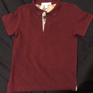 Kids Burberry Polo Shirt